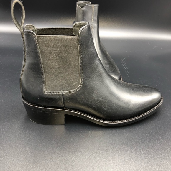 US 12M Leather Chelsea Boots. Handmade, leather lined and soles - Picture 4 of 7